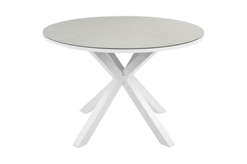 Matgrupp Maletto/Cosoleto Grå/vit/silver/beige - Grå/vit/silver/beige - Utemöbler & utemiljö - Utegrupp - Matgrupp utomhus