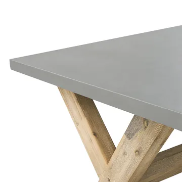 Matgrupp med bänkar 6-sits Olbia - Grå - Utemöbler & utemiljö - Utegrupp - Matgrupp utomhus