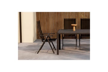 Matgrupp Mirko 140x80x74, Levanzo - Svart - Utemöbler & utemiljö - Utegrupp - Matgrupp utomhus