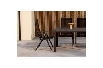 Matgrupp Mirko 140x80x74, Levanzo - Svart - Utemöbler & utemiljö - Utegrupp - Matgrupp utomhus