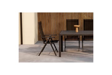 Matgrupp Mirko 140x80x74, Levanzo - Svart - Utemöbler & utemiljö - Utegrupp - Matgrupp utomhus