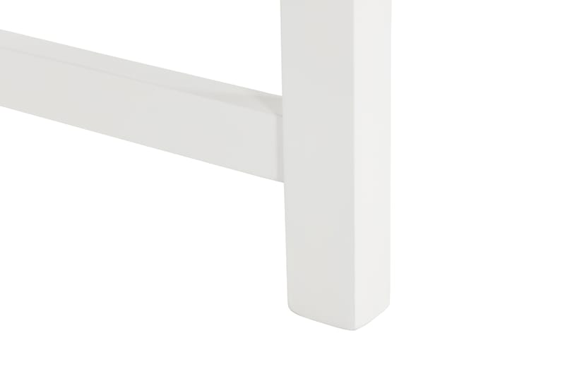 Matgrupp Oaxen 180 cm + 2 Stolar + Bänk Vit/Akacia - KWA - Matgrupp utomhus