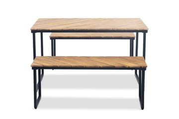 Öja Utebänkset 120 cm Brun - Lyfco - Utemöbler & utemiljö - Utegrupp - Matgrupp utomhus
