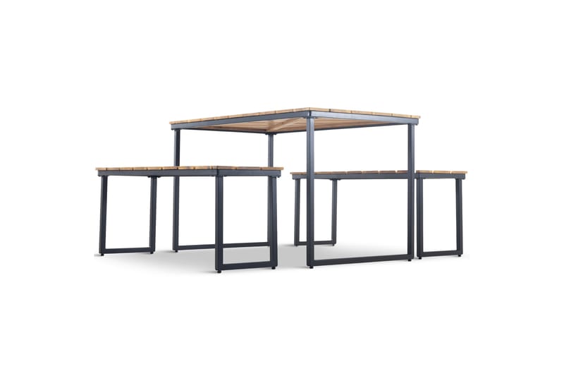 Öja Utebänkset 120 cm Brun - Lyfco - Utemöbler & utemiljö - Utegrupp - Matgrupp utomhus