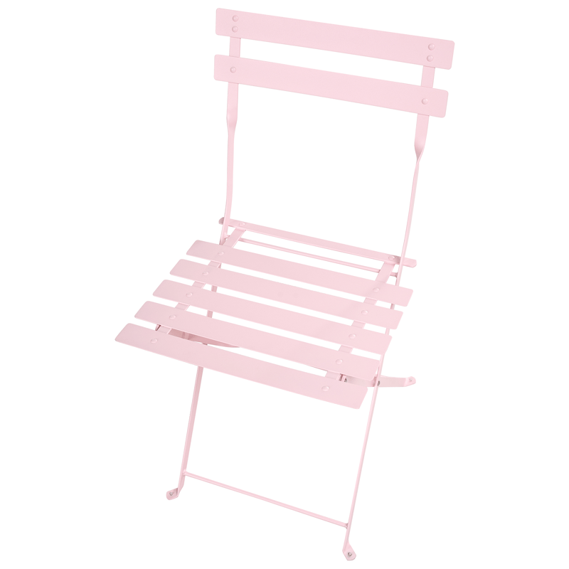 Matgrupp utomhus 4-Sits Fiori Fällbar - pastellrosa - Utemöbler & utemiljö - Utegrupp - Matgrupp utomhus