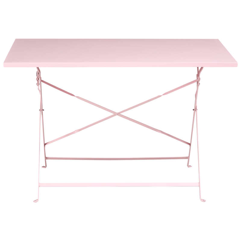 Matgrupp utomhus 4-Sits Fiori Fällbar - pastellrosa - Utemöbler & utemiljö - Utegrupp - Matgrupp utomhus