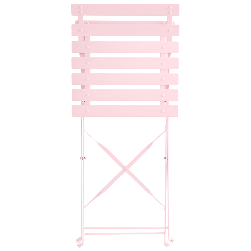 Matgrupp utomhus 4-Sits Fiori Fällbar - pastellrosa - Utemöbler & utemiljö - Utegrupp - Matgrupp utomhus