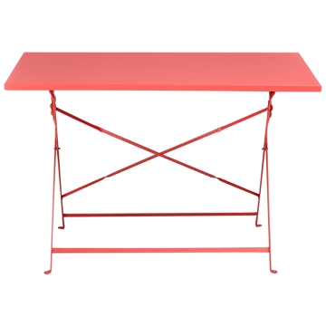 Matgrupp utomhus 4-Sits Fiori - röd - Utemöbler & utemiljö - Utegrupp - Matgrupp utomhus