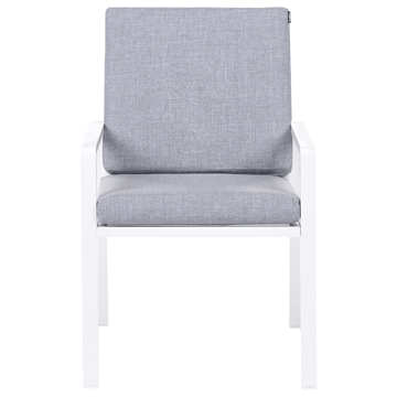 Matgrupp utomhus 4-Sits Visso - vit/grå/beige - Utemöbler & utemiljö - Utegrupp - Matgrupp utomhus