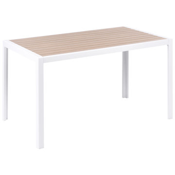 Matgrupp utomhus 4-Sits Visso - vit/grå/beige - Utemöbler & utemiljö - Utegrupp - Matgrupp utomhus