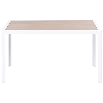 Matgrupp utomhus 4-Sits Visso - vit/grå/beige - Utemöbler & utemiljö - Utegrupp - Matgrupp utomhus