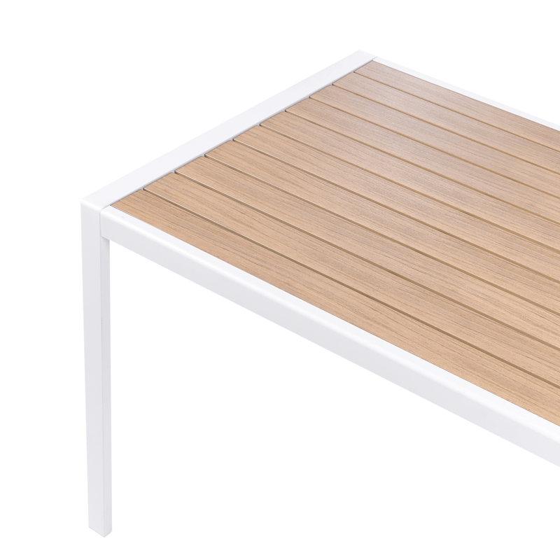 Matgrupp utomhus 4-Sits Visso - vit/grå/beige - Utemöbler & utemiljö - Utegrupp - Matgrupp utomhus