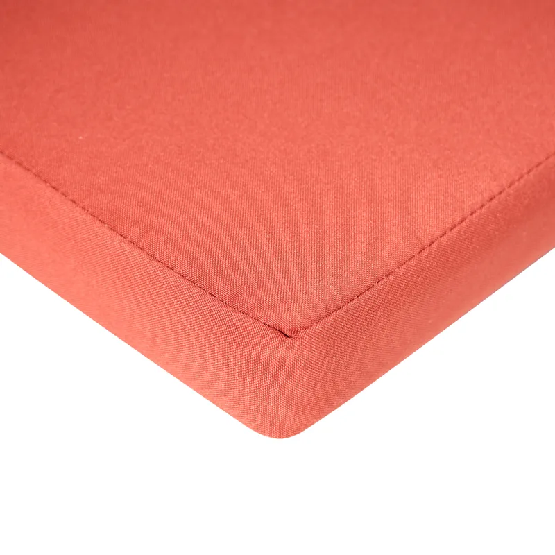 Matgrupp utomhus 6-Sits Amantea Premium Akaciaträ - Brun/Röd - Utemöbler & utemiljö - Utegrupp - Matgrupp utomhus