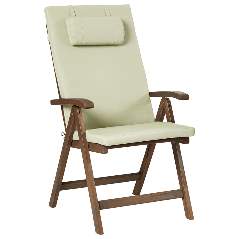 Matgrupp utomhus 6-Sits Amantea Premium Akaciaträ - Brun/Grön - Utemöbler & utemiljö - Utegrupp - Matgrupp utomhus