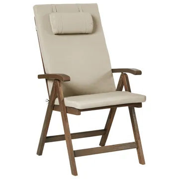 Matgrupp utomhus 6-Sits Amantea Premium Akaciaträ - Brun/Taupe - Utemöbler & utemiljö - Utegrupp - Matgrupp utomhus