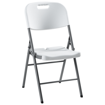 Matgrupp utomhus 6-Sits Cugnoli Fällbar - Vit - Utemöbler & utemiljö - Utegrupp - Matgrupp utomhus