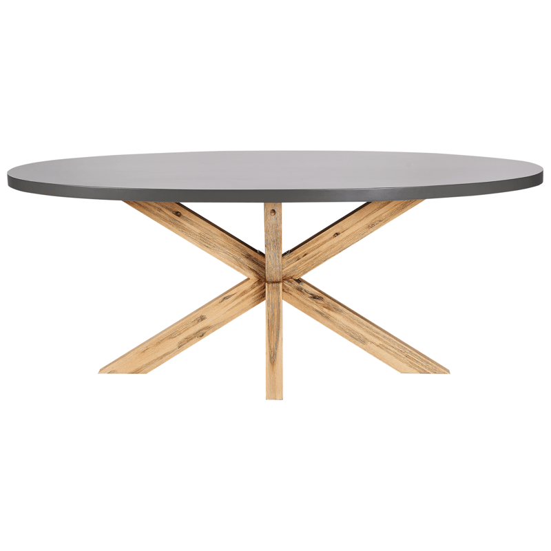 Matgrupp utomhus 6-Sits Oristano med Kuddar Betong - beige - Utemöbler & utemiljö - Utegrupp - Matgrupp utomhus