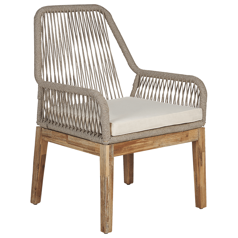 Matgrupp utomhus 6-Sits Oristano med Kuddar Betong - beige - Utemöbler & utemiljö - Utegrupp - Matgrupp utomhus