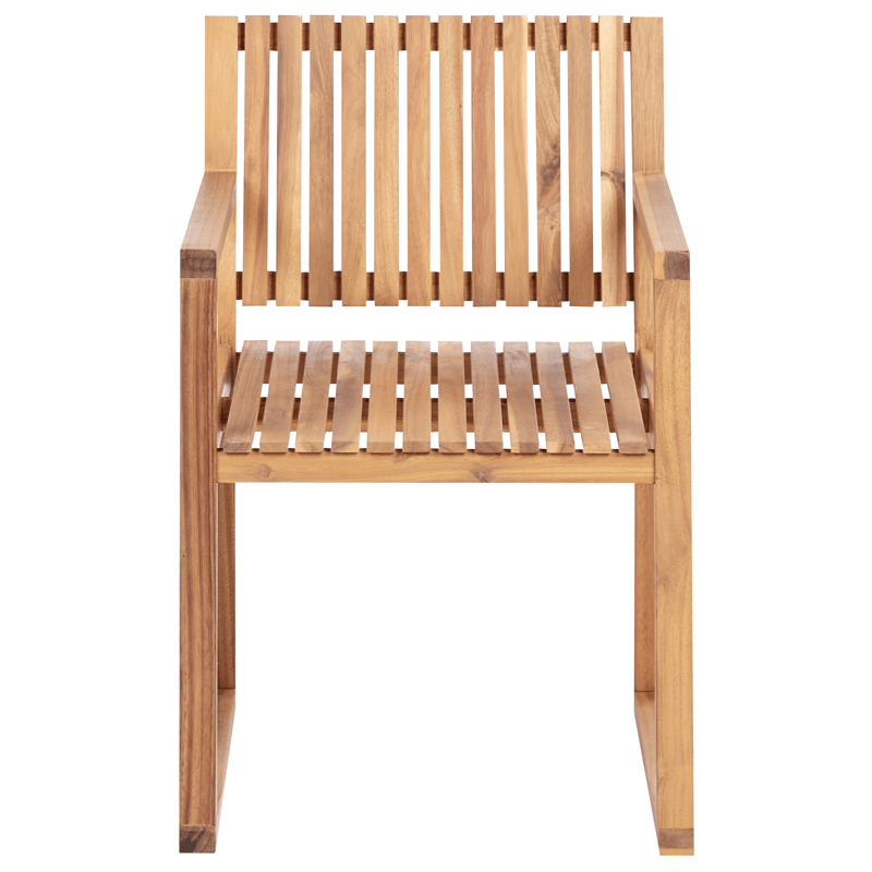 Matgrupp utomhus 8-Sits Sassari Premium med Kuddar Akaciaträ - Brun/Beige - Utemöbler & utemiljö - Utegrupp - Matgrupp utomhus