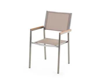 Bacoli Matgrupp Utomhus 180 cm + 6 Utestolar - Grå - Utemöbler & utemiljö - Utegrupp - Matgrupp utomhus