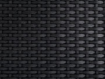 Bacoli Matgrupp Utomhus 180 cm + 6 Utestolar - Svart - Utemöbler & utemiljö - Utegrupp - Matgrupp utomhus