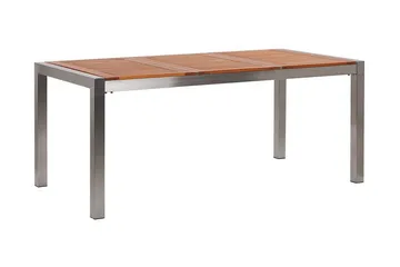 Bofors Matgrupp Utomhus + 6 Rottingstolar - Beige - Utemöbler & utemiljö - Utegrupp - Matgrupp utomhus