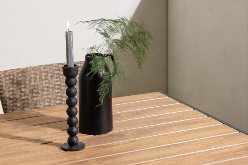 Break Matgrupp Utomhus 150 cm + 4 st Malina Karmstolar - Brun - Utemöbler & utemiljö - Utegrupp - Matgrupp utomhus