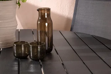 Break Matgrupp Utomhus Rund 120cm + 4 Break Positionsstol - Svart - Utemöbler & utemiljö - Utegrupp - Matgrupp utomhus