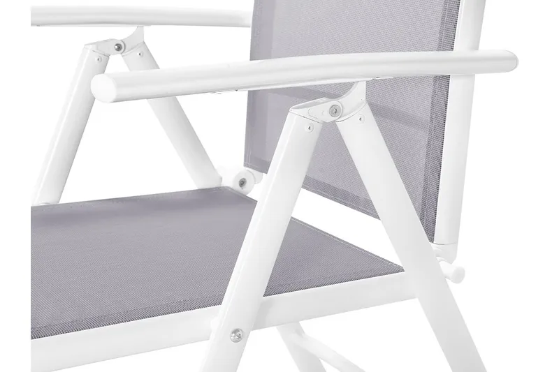 Catania Trädgårdsmöbelset Med Utebord+6 Utestolar - Grå - Utemöbler & utemiljö - Utegrupp - Matgrupp utomhus