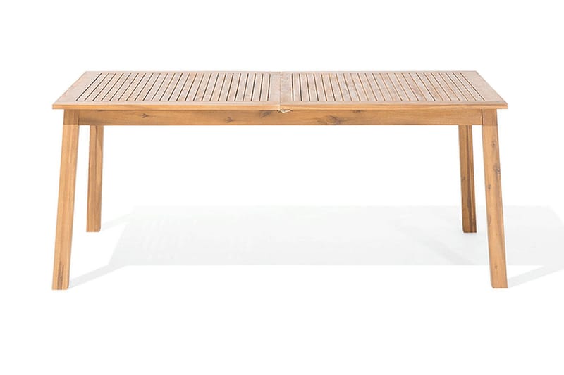 Cesana Trädgårdsmöbelset Med Utebord+8 Utestolar - Trä/Natur - Utemöbler & utemiljö - Utegrupp - Matgrupp utomhus