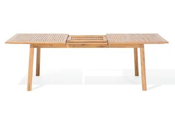 Cesana Trädgårdsmöbelset Med Utebord+8 Utestolar - Trä/Natur - Utemöbler & utemiljö - Utegrupp - Matgrupp utomhus