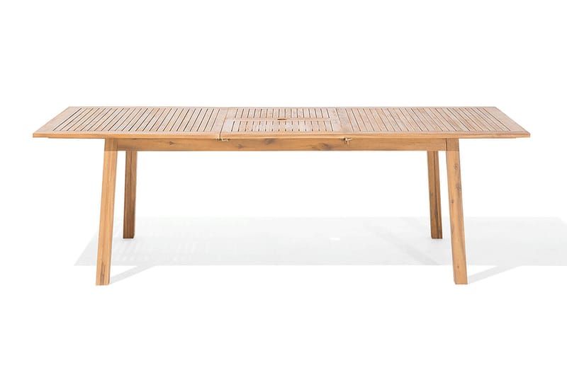 Cesana Trädgårdsmöbelset Med Utebord+8 Utestolar - Trä/Natur - Utemöbler & utemiljö - Utegrupp - Matgrupp utomhus