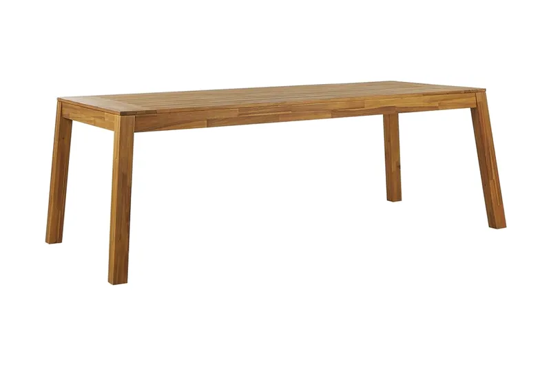 Coteto Matgrupp Utomhus 225 cm + 3 Utestolar + Bänk Utomhus - Akacia - Utemöbler & utemiljö - Utegrupp - Matgrupp utomhus