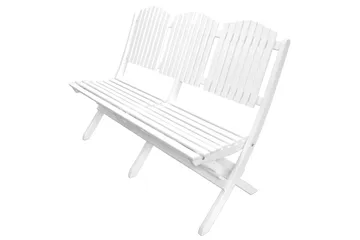 Delpino Matgrupp Utomhus 125 cm - Vit - Utemöbler & utemiljö - Utegrupp - Matgrupp utomhus