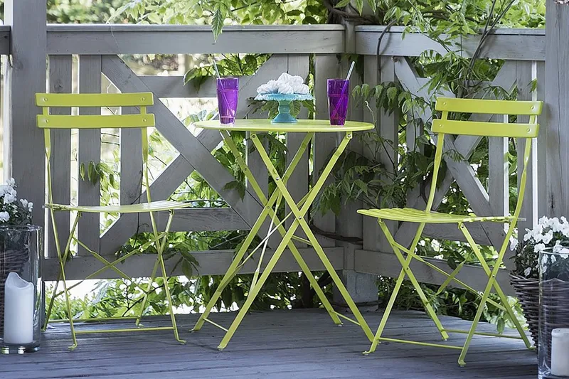 Fiori Balkongset 52 cm - Grön - Utemöbler & utemiljö - Utegrupp - Matgrupp utomhus