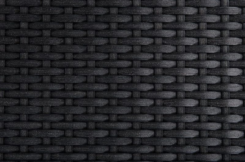 Grosseto Trädgårdsmöbelset Med Utebord+6 Utestolar - Svart - Utemöbler & utemiljö - Utegrupp - Matgrupp utomhus