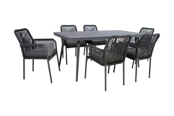 Hela Matgrupp Utomhus med 6 Utestolar - Utemöbler & utemiljö - Utegrupp - Matgrupp utomhus