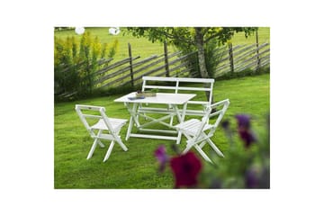 Matgrupp Utomhus Hillerstorp Torpet Vit - Utemöbler & utemiljö - Utegrupp - Matgrupp utomhus