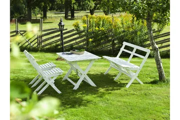 Matgrupp Utomhus Hillerstorp Torpet Vit - Utemöbler & utemiljö - Utegrupp - Matgrupp utomhus