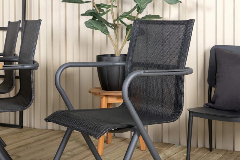 Julian Matgrupp 210cm + 6 Alina Matstolar Brun - Brun - Utemöbler & utemiljö - Utegrupp - Matgrupp utomhus