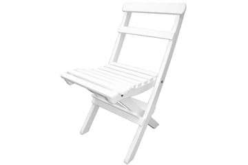 Larios Matgrupp Utomhus + 2 Ihoppfällbara Utestolar + Bänk Utomhus - Vit - Utemöbler & utemiljö - Utegrupp - Matgrupp utomhus