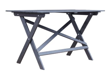 Larios Matgrupp Utomhus 76 cm + 2 Matstolar Utomhus + Bänk Utomhus - Svart - Utemöbler & utemiljö - Utegrupp - Matgrupp utomhus