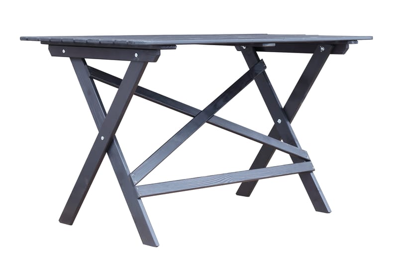 Larios Matgrupp Utomhus 76 cm + 2 Matstolar Utomhus + Bänk Utomhus - Svart - Utemöbler & utemiljö - Utegrupp - Matgrupp utomhus