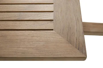 Las Vegas Matgrupp Utomhus 220-280 + 8 Positionsstol Lyx - Vit/Teak/Vit/Teak - Utemöbler & utemiljö - Utegrupp - Matgrupp utomhus