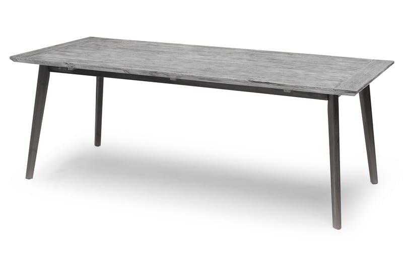 Liljearp Matgrupp Utomhus 164x90 cm + 6 Stolar Grå/Svart - Hillerstorp - Utemöbler & utemiljö - Utegrupp - Matgrupp utomhus