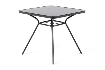 Livo Trädgårdsmöbelset Med Utebord+4 Utestolar - Svart - Utemöbler & utemiljö - Utegrupp - Matgrupp utomhus