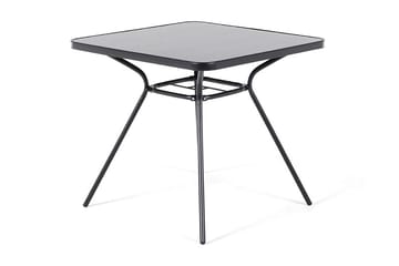 Livo Trädgårdsmöbelset Med Utebord+4 Utestolar - Svart - Utemöbler & utemiljö - Utegrupp - Matgrupp utomhus