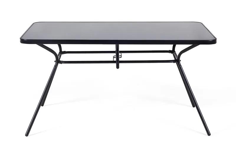 Livo Trädgårdsmöbelset Med Utebord+6 Utestolar - Svart - Utemöbler & utemiljö - Utegrupp - Matgrupp utomhus