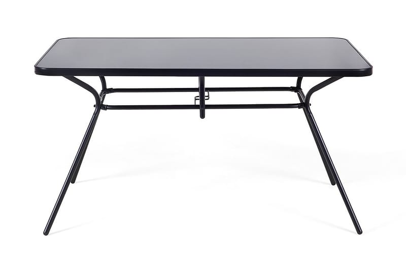 Livo Trädgårdsmöbelset Med Utebord+6 Utestolar - Svart - Utemöbler & utemiljö - Utegrupp - Matgrupp utomhus