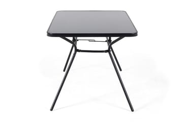 Livo Trädgårdsmöbelset Med Utebord+6 Utestolar - Svart - Utemöbler & utemiljö - Utegrupp - Matgrupp utomhus